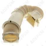 Manguera de desagüe de la secadora