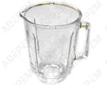 Vaso de cristal desnudo