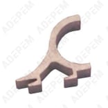 Clip di supporto del ripiano cf60020