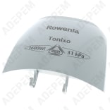 Tapa de tonixo azul claro