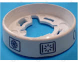 Brida de horno blanca