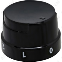 Pulsante del regolatore di potenza nero (6-0) 5618826720