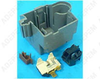 Relé + klixon + caja