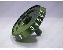 Indicador programador negro 0 a 12