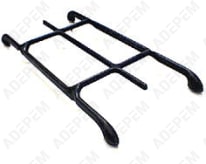 Parrilla de hierro fundido con 2 quemadores C00097665