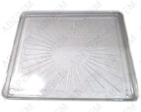 Bandeja de cristal 357x365