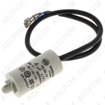 Condensador 4µf 400v + cables