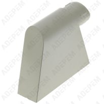 Tappo terminale grigio diritto