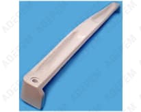 Maniglia del frigorifero bianca