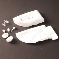 Custodia in plastica + manopole, 091067