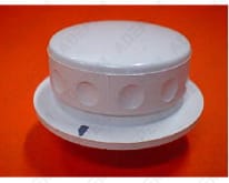 Botón blanco del termostato