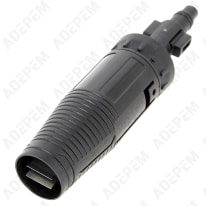 Boquilla de chorro plano con espiga de 13 mm