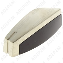 Botón negro y gris 12h 72X6564