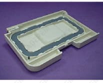 Tapa de lata de producto de limpieza