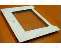 Cristal exterior blanco