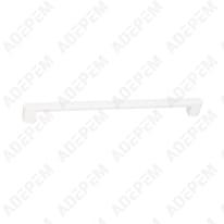 Poignée de porte aluminium blanche 460mm 3570835078