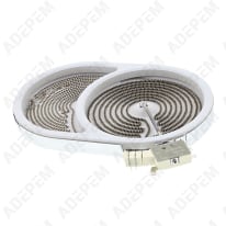 Chauffage radiant double ovale 140057372017