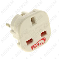 Adaptador inglés/francés image