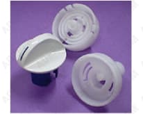 Botón blanco del temporizador