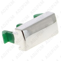 Botón de encendido/apagado cromado