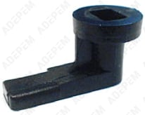 Cierre de filtro negro