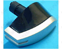 Botón de las 12 en negro y gris