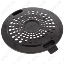 Rejilla de filtro marrón