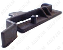 Supporto filtro nero diritto