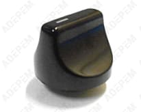 Pulsante nero del forno 12h