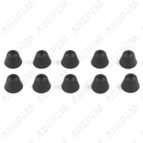 Almohadillas de goma, 10