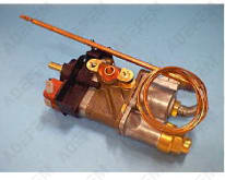 Válvula termostática del horno de gas