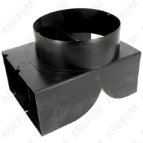 Boquilla de doble salida d=145mm, 481253029322 C00938063