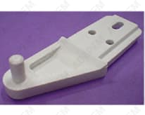 Bisagra de nevera blanca