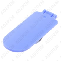 Tapa azul del depósito