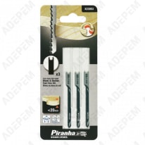 Hojas de sierra de calar u madera 70mm juego de 3