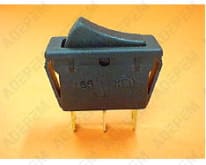 Interruptor negro de 3 polos