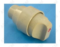 Manopola di selezione della portata dell'acqua