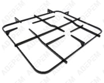 Parrilla de hierro fundido con 3 quemadores 73X3990