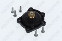 Schwarzer, ovaler Membrandeckel 8738714086