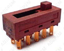 Interruptor deslizante de 10 patillas 50029013005