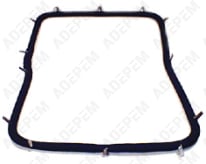 Junta de puerta trenzada