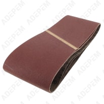 Bandas de lija 100x560 120g por 3