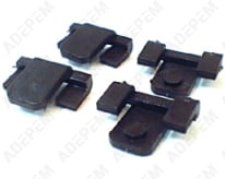 Butee marrón, set de 4