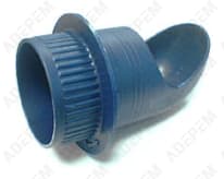 Bocchetta di aspirazione blu