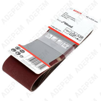 Bandas abrasivas 65x410 120 g por 3