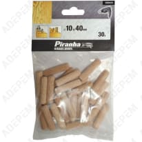 Clavijas 10x40mm por 30