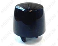 Botón negro de la pantalla