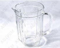 Vaso de cristal desnudo