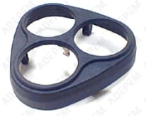 Soporte para 3 cabezales de afeitado