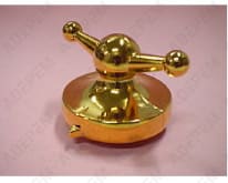 Botón dorado de las 12